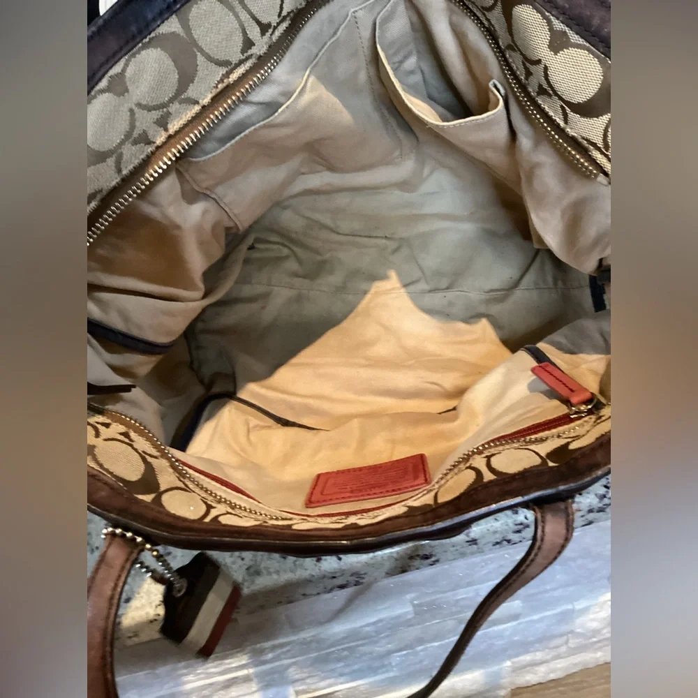 COACH Signature Canvas Weekend Tote #23465